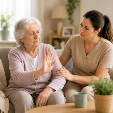 Seniorka odmieta opateru