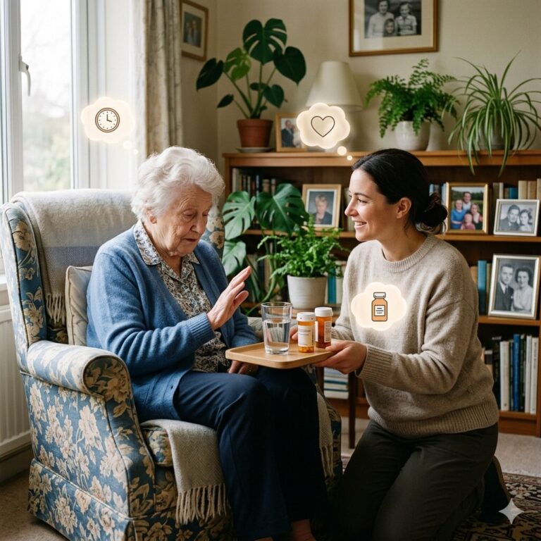 Seniorka odmieta lieky